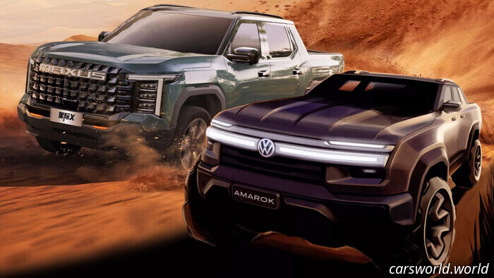 La nueva camioneta de VW comparte ADN con una camioneta china que nunca has oído hablar | Carscoops